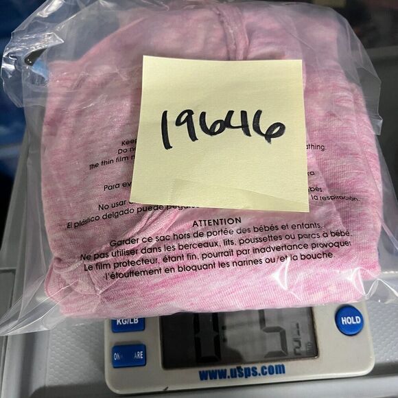 J.McLaughlin Pink Slub Linen Blend V-Neck Tee Small Soft Lightweight Casual Top - Picture 10 of 10